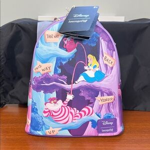 Loungefly Disney Alice in Wonderland Purple Backpack